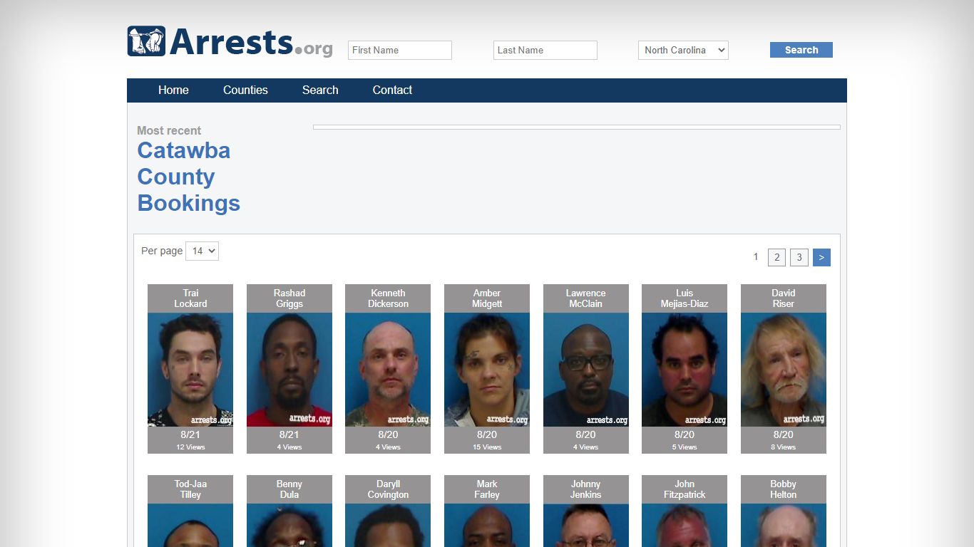 Catawba County Arrests and Inmate Search